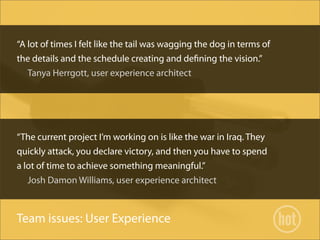 Can't we all get along? Human-centered design meets Agile