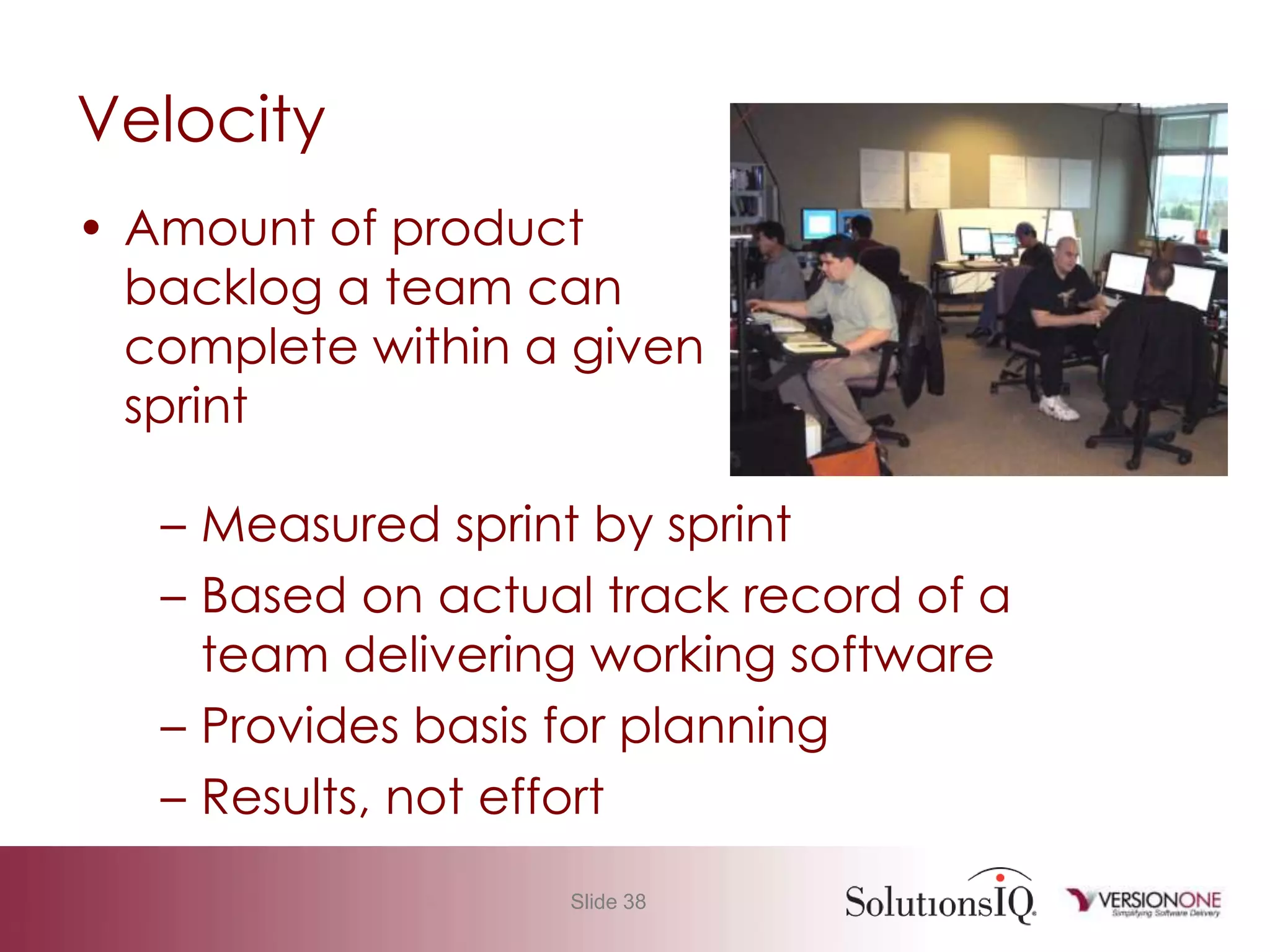 Agile 101 Basic Measurement