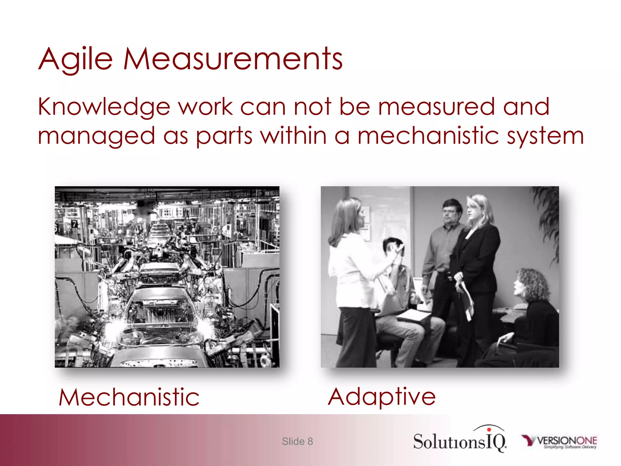 Agile 101 Basic Measurement