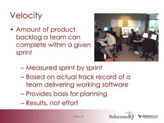 Agile 101 Basic Measurement