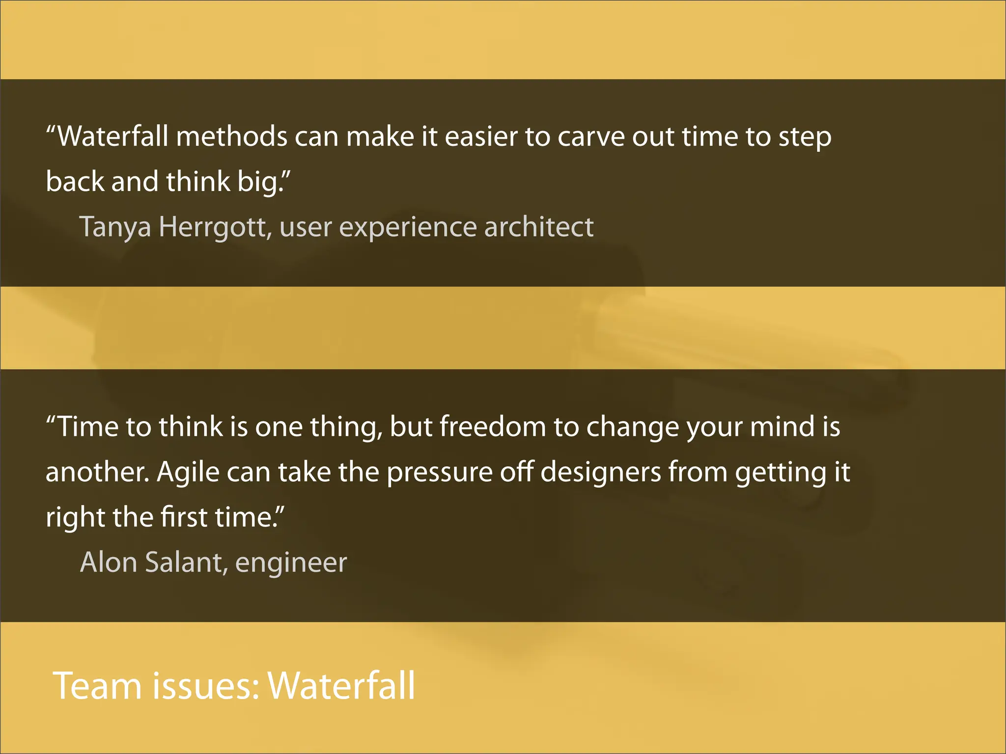 Human-centered design meets Agile Development