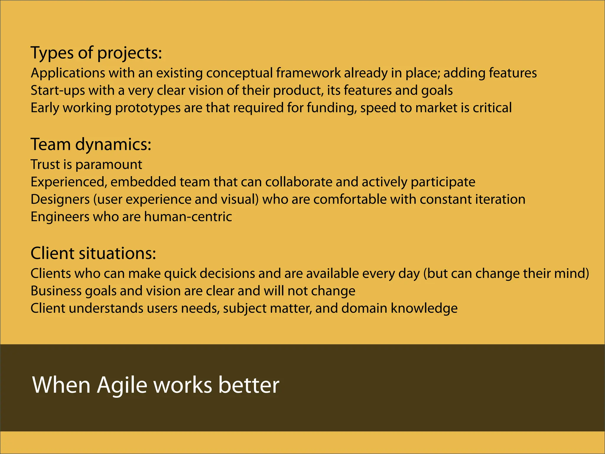 Human-centered design meets Agile Development