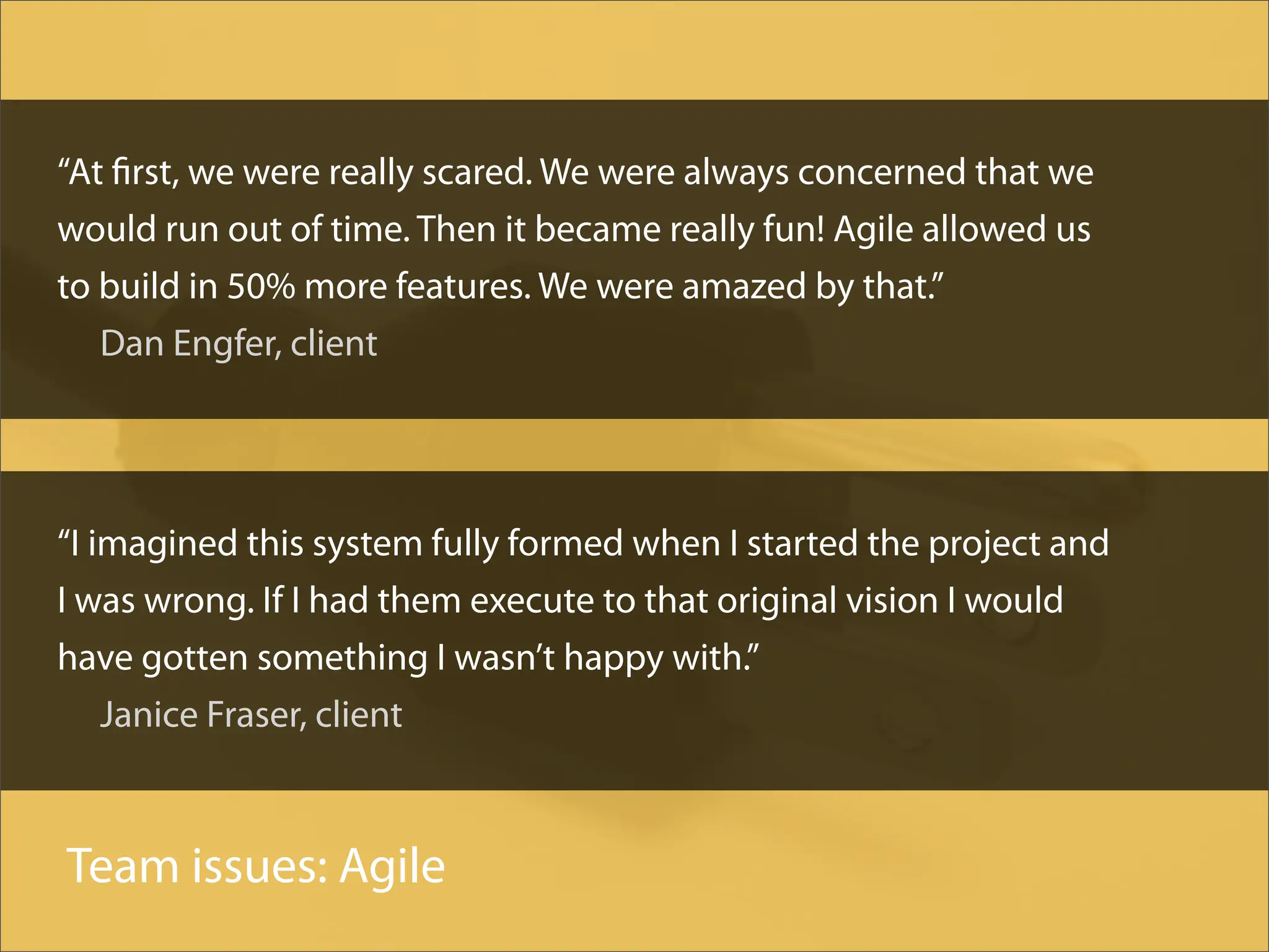 Human-centered design meets Agile Development