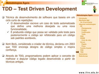 Metodologias ágeis de desenvolvimento de software por Givanaldo Rocha