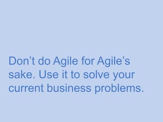 Agile Agile: Adapting Practices to Support Explosive Growth by Ben Foster