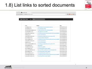 1.8) List links to sorted documents




    © Hortonworks Inc. 2012           55
 