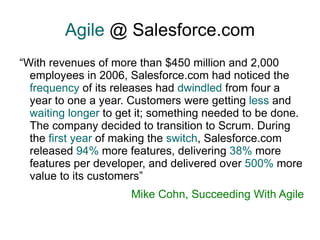 Customer collaboration  over  contract negotiation 