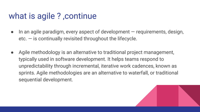 Agile and test driven development | PDF | Web Development | Internet