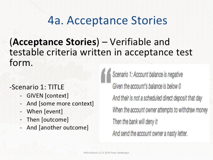 user story acceptance test example user story acceptance criteria template