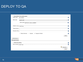 DEPLOY TO QA 
78 
 