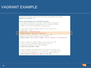 VAGRANT EXAMPLE 
91 
 