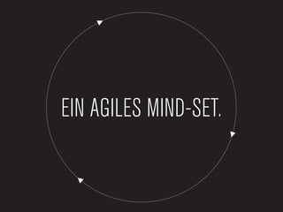 EIN AGILES MIND-SET.
 