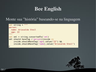 Para Scala: ScalaTest com Mockito 