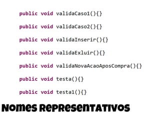 Nomes Representativos
 