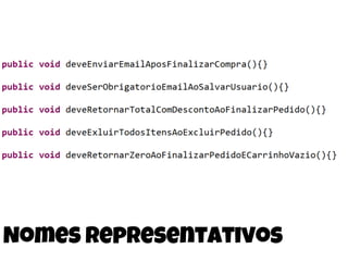 Nomes Representativos
 