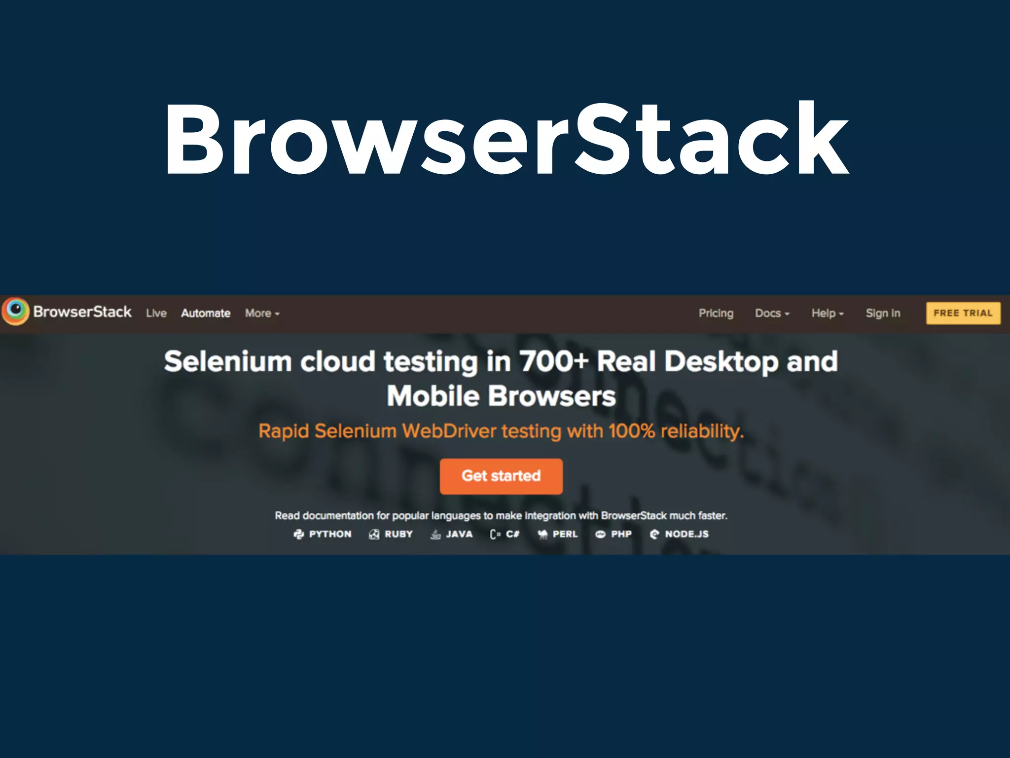 BrowserStack
 