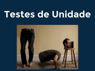 Testes de Unidade
 