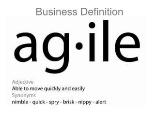 Page Text
Business Definition
 