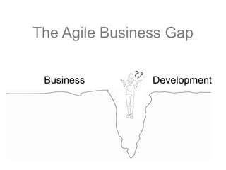 The Agile Business Gap
Business Development
 