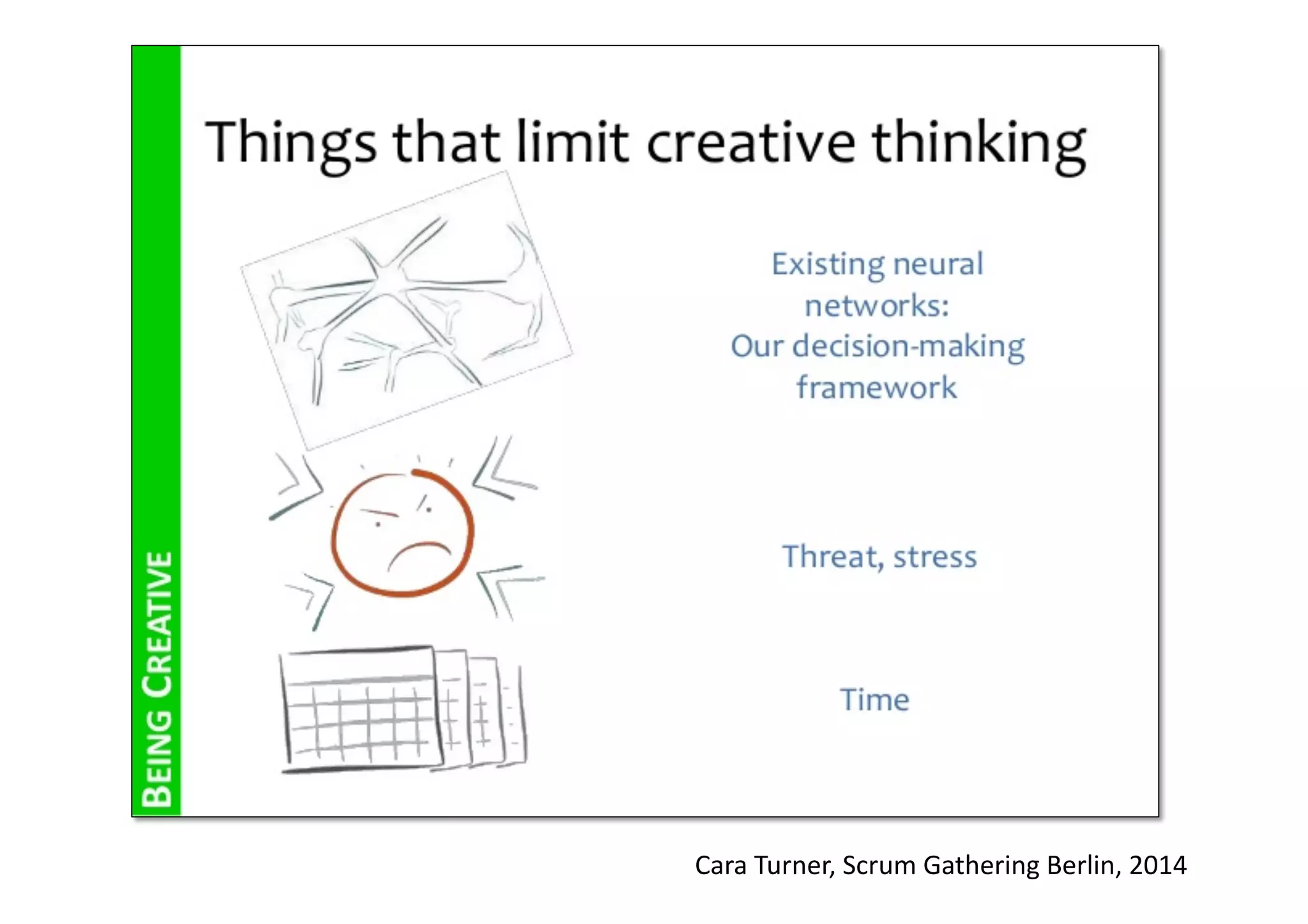 Cara 
Turner, 
Scrum 
Gathering 
Berlin, 
2014 
 