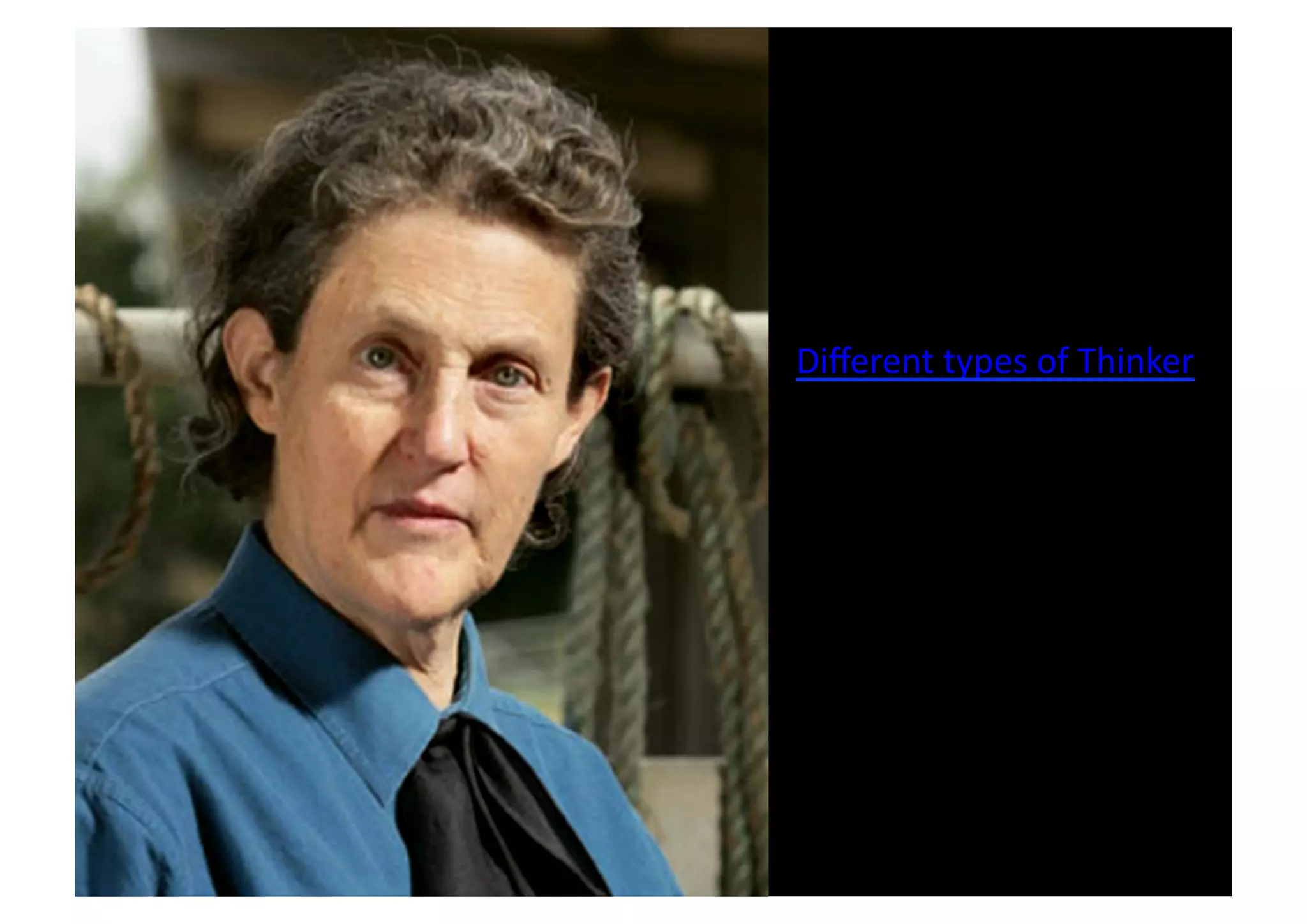 Different 
types 
of 
Thinker 
 