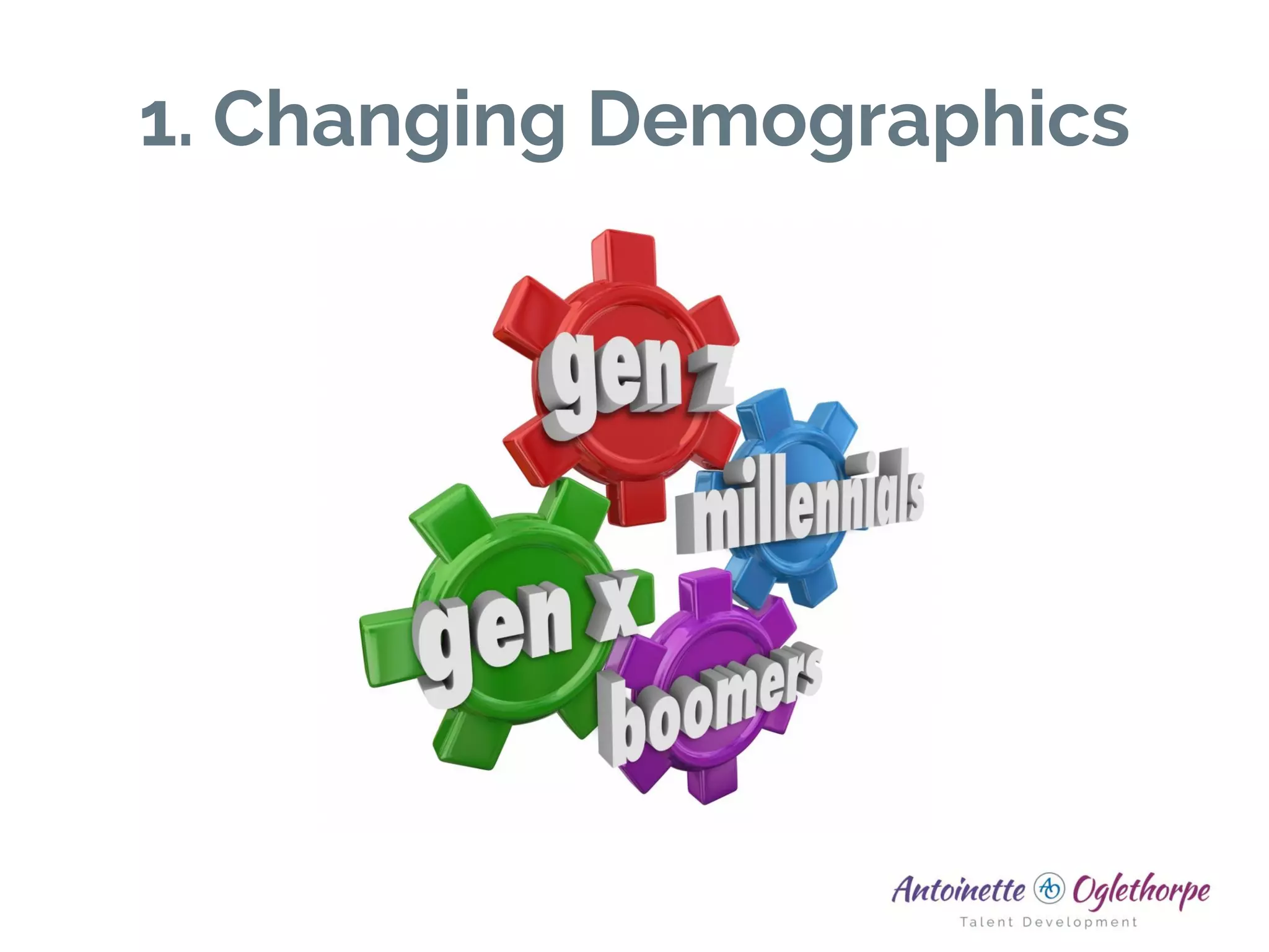 1. Changing Demographics
 