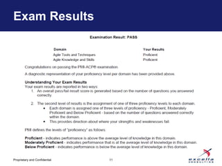 Exam Results




Proprietary and Confidential   11
 