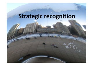 Strategic recognition
 Strategic recognition
 