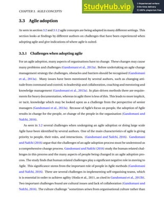 Agile Chapter 7 Agile Change Management - How Agile Concepts Can Be Used To Manage ...