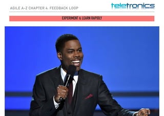 AGILE A-Z CHAPTER 4: FEEDBACK LOOP
EXPERIMENT & LEARN RAPIDLY
 