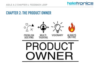 AGILE A-Z CHAPTER 4: FEEDBACK LOOP
CHAPTER 2: THE PRODUCT OWNER
 