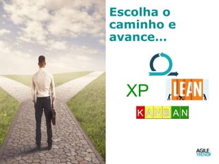Escolha o
caminho e
avance…
XP
 