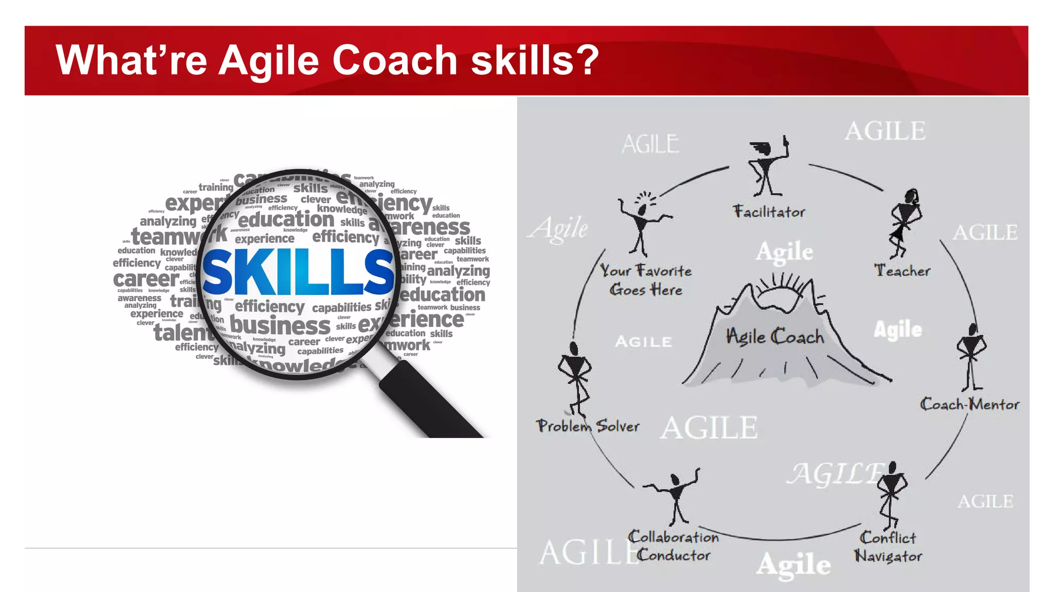 What’re Agile Coach skills?
 