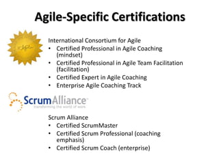 The Agile Coaching Profession | PPTX