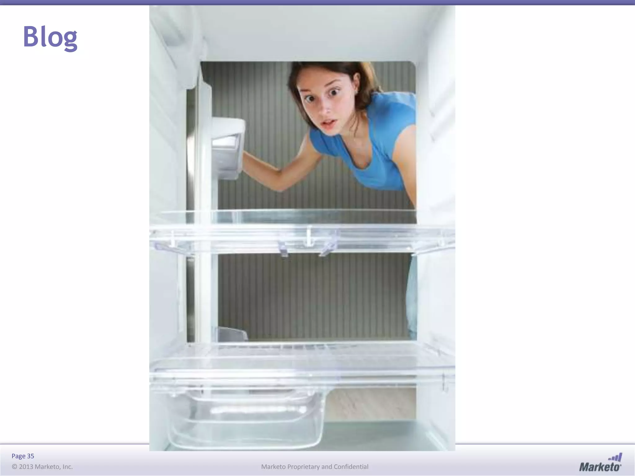 Page 35
© 2013 Marketo, Inc. Marketo Proprietary and Confidential
Blog
 