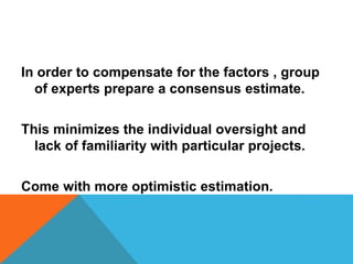 Agile cost estimation | PPTX