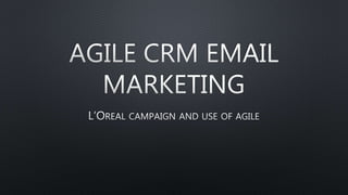 Agile crm email