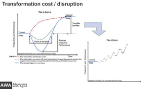 Transformation cost / disruption
 