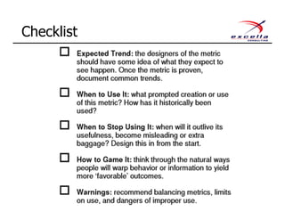 Checklist
 