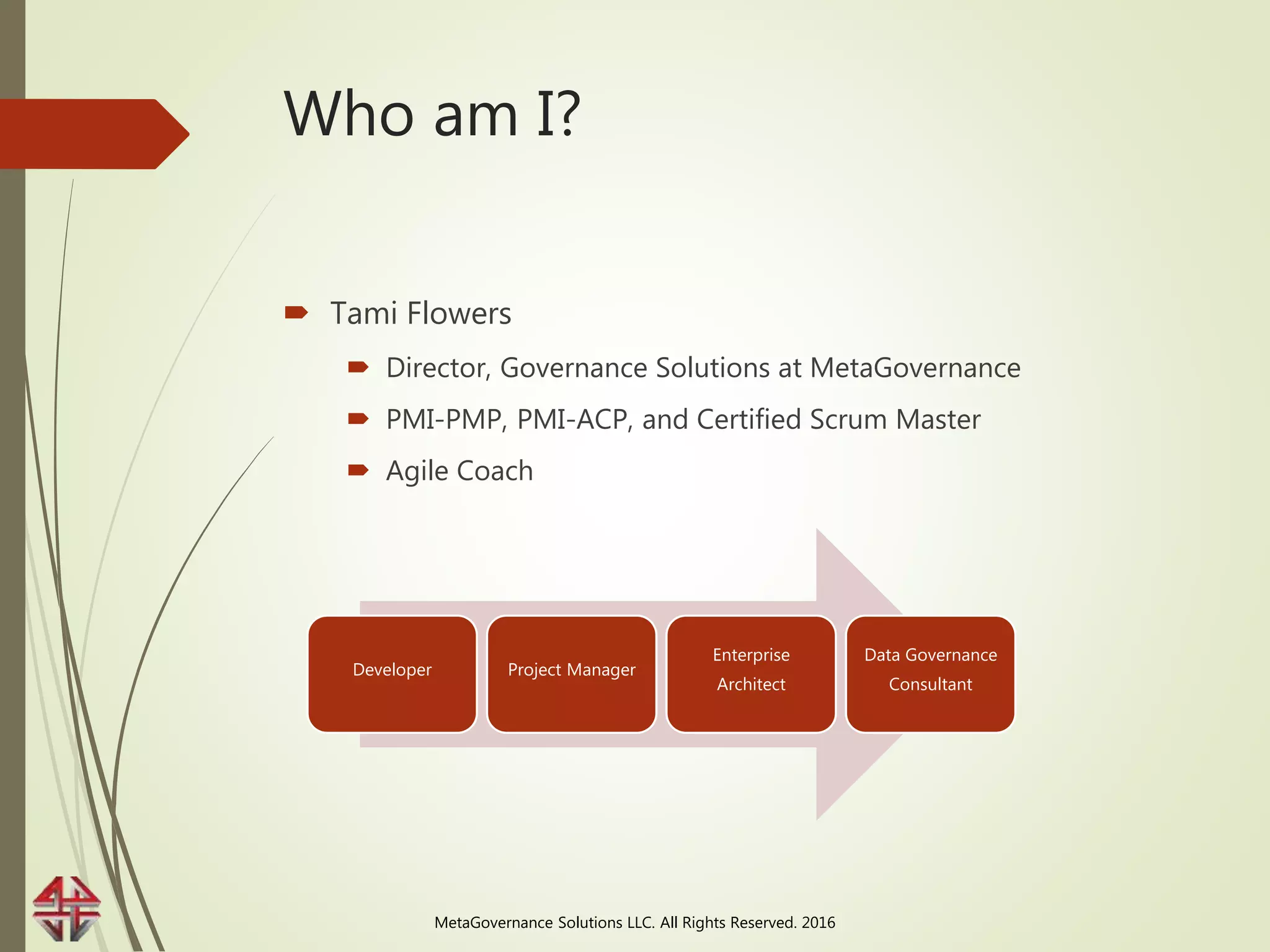 Agile Data Governance Tutorial Pptx Agile Data Governance Tutorial Pptx