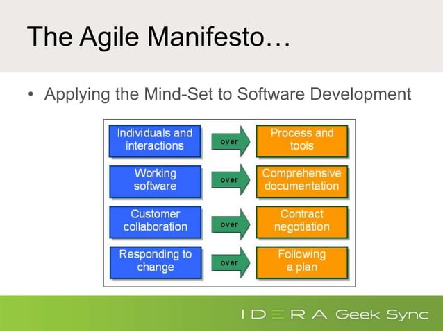 Geek Sync I Agile Data Management vs. Agile Data Modeling | PPT