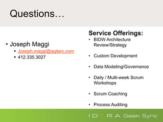 Geek Sync I Agile Data Management vs. Agile Data Modeling | PPT