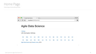 Data Syndrome: Agile Data Science 2.0
Creating Interactive Ontologies from Semi-Structured Data
Extracting and visualizing...