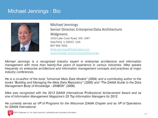 Michael Jennings : Bio 
 