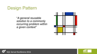 Design Pattern
“A general reusable
solution to a commonly
occurring problem within
a given context”
 