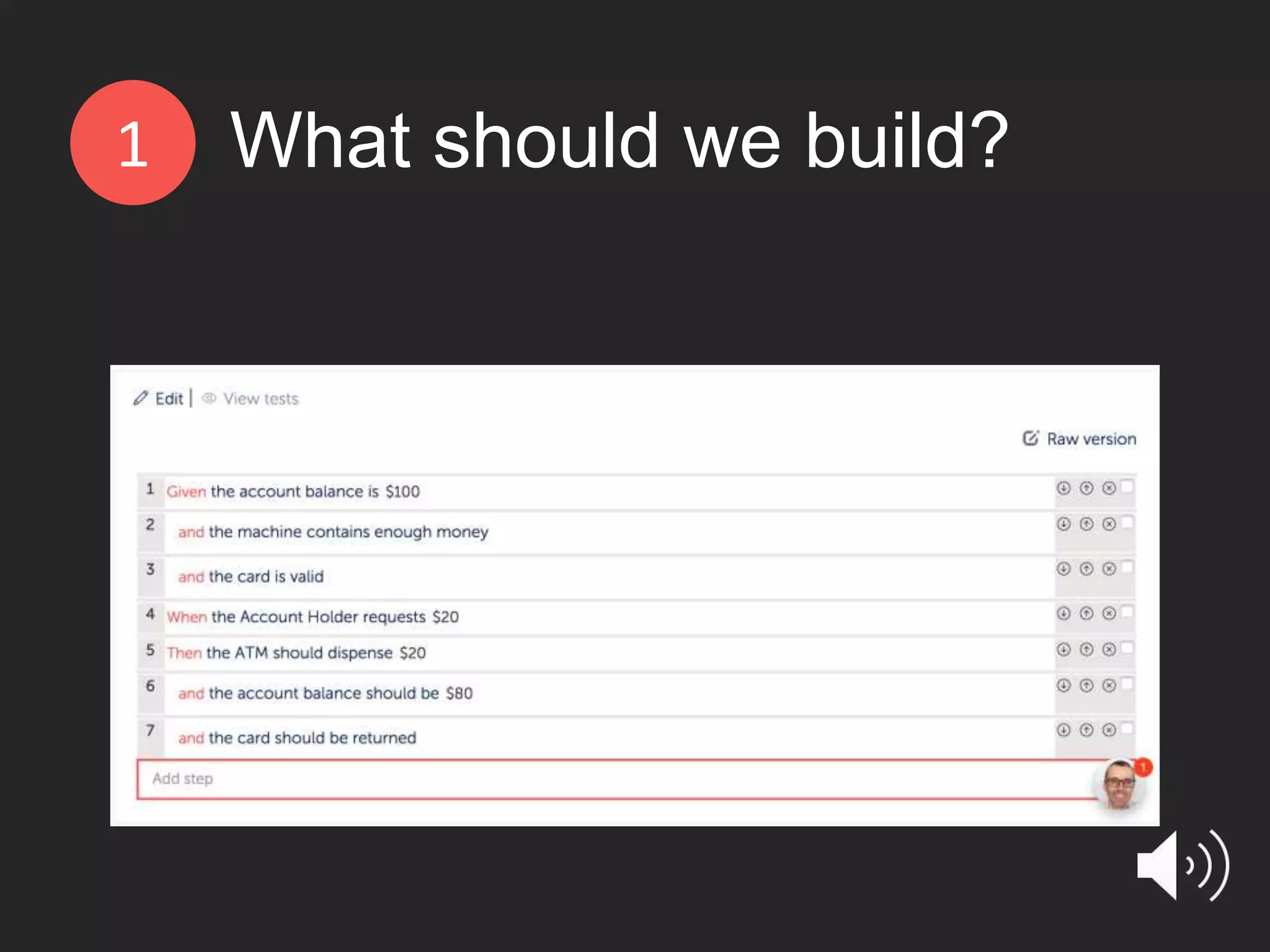 What should we build?1 