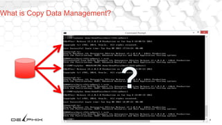 24© 2016 Delphix Corporation
What is Copy Data Management?
 