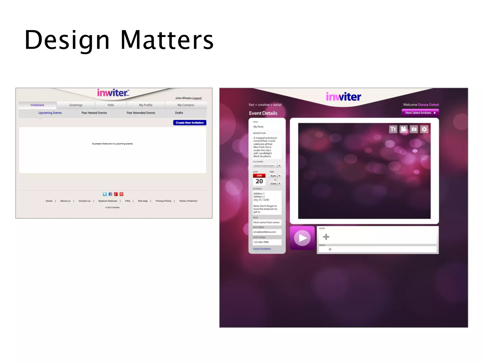 Design Matters
 