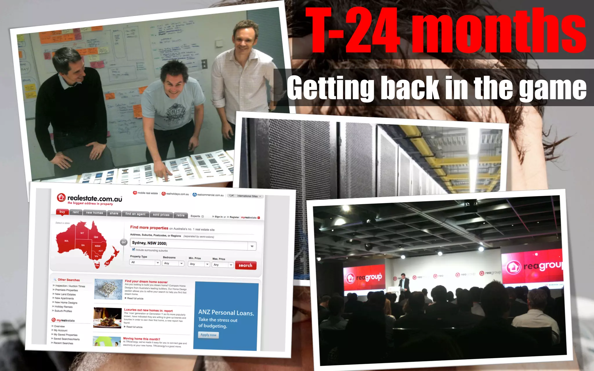 T-24 months
    Getting back in the game




5
 