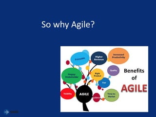 So why Agile?
 